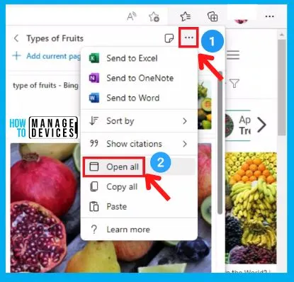 Collections Feature in Microsoft Edge Detailed Review | How to use Collection feature and Collection vs Favorites 24