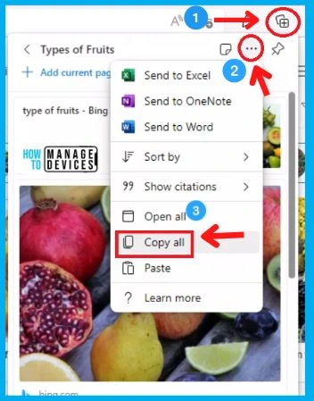 Collections Feature in Microsoft Edge Detailed Review | How to use Collection feature and Collection vs Favorites 25