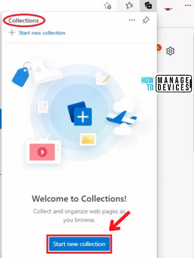 Advantages of Microsoft Edge collections 1