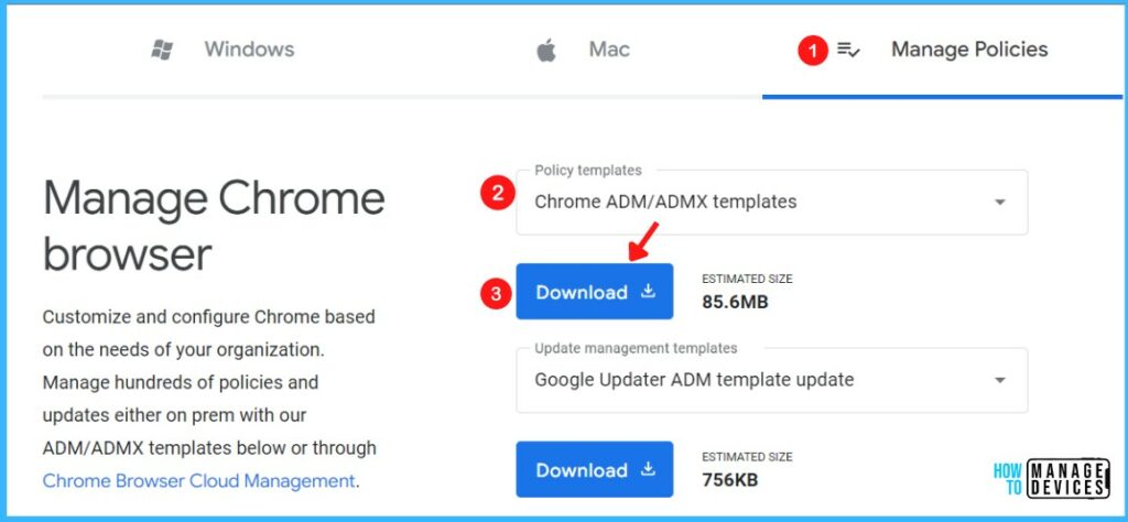 Configure Chrome Group Policy ADMX Templates | How to Download 1