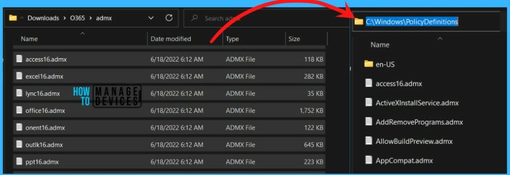 Copy Admx Files - ADMX Group Policy Templates for Office 365 All Office Versions 8