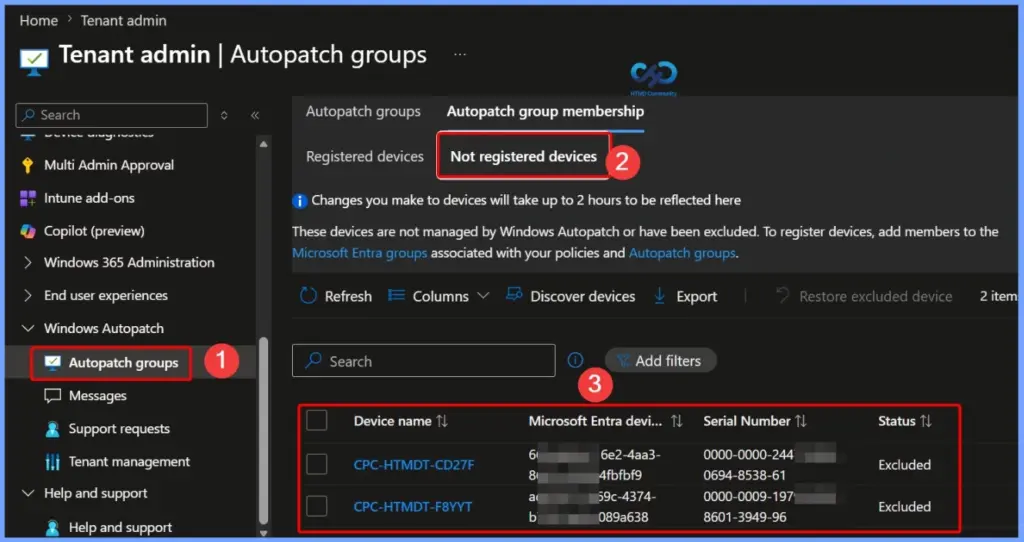 Easily Exclude Devices from Windows Autopatch in Microsoft Intune 4 Easily Exclude Devices from Windows Autopatch in Microsoft Intune - Fig.3