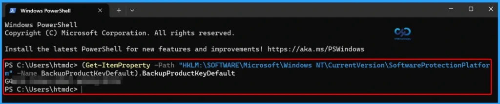Windows 11 Generic Product Keys for Lab Testing | Different Methods to Retrieve Windows 11 Product Keys 7 Windows 11 Generic Product Keys for Lab Testing | Different Methods to Retrieve Windows 11 Product Keys - Fig.6