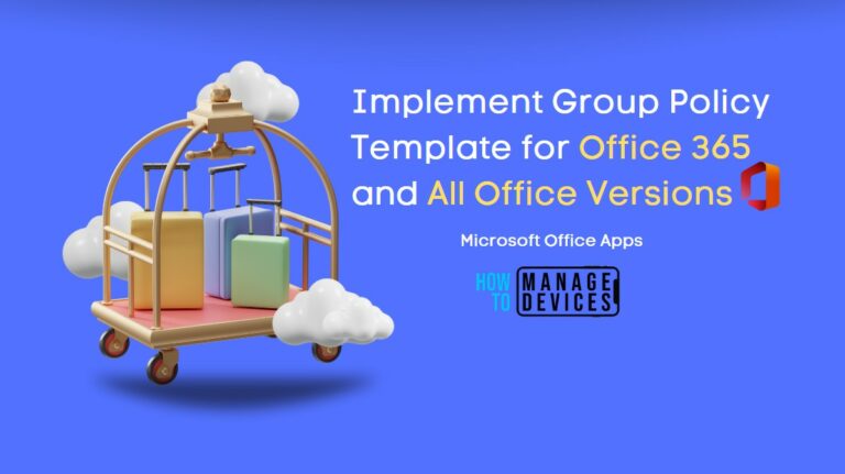 Group Policy Administrative Templates for Microsoft Office