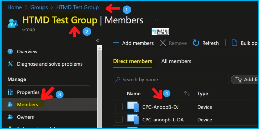 Import Bulk Devices to AAD Group for Intune Management 4