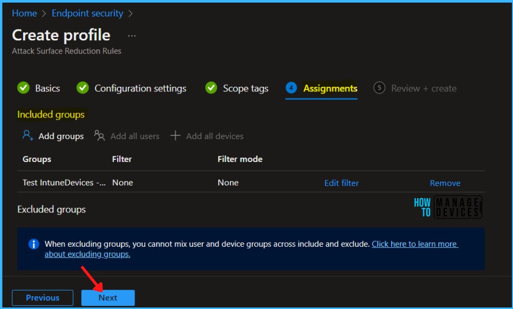 Group Assignment - Enable Controlled Folder Access To Protect Data Using Intune 5