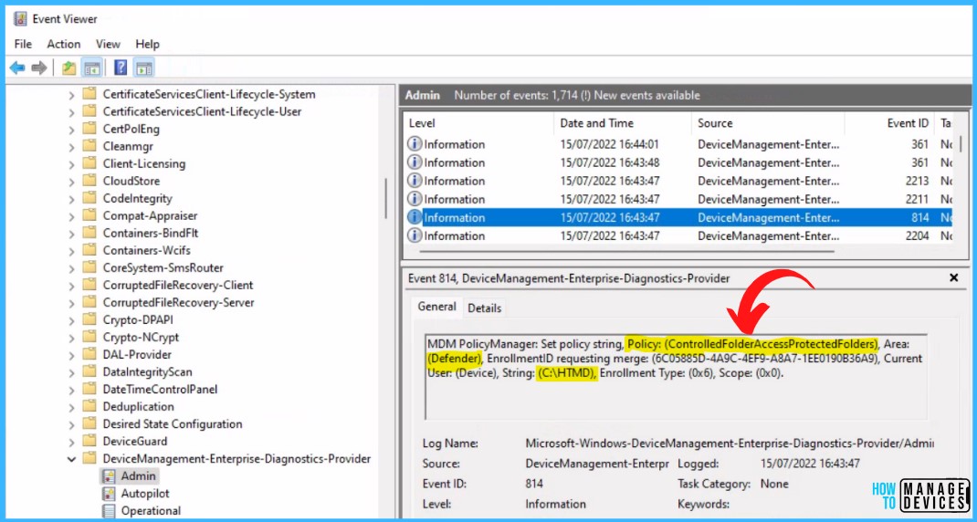 Enable Controlled Folder Access To Protect Data Using Intune HTMD