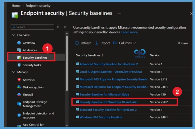 Create And Manage Windows Security Baselines In Microsoft Intune For ...