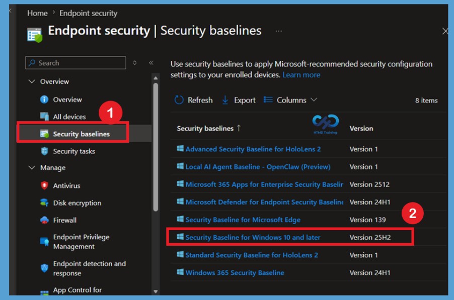 Create and Manage Windows Security Baselines in Microsoft Intune for Enhanced Endpoint Protection 3 Create and Manage Windows Security Baselines in Microsoft Intune for Enhanced Endpoint Protection -Fig.2