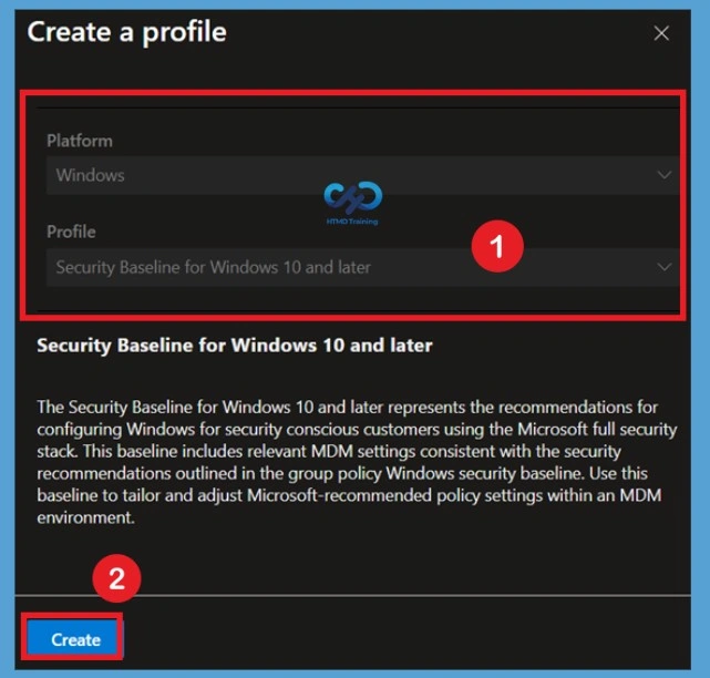 Create and Manage Windows Security Baselines in Microsoft Intune for Enhanced Endpoint Protection 5 Create and Manage Windows Security Baselines in Microsoft Intune for Enhanced Endpoint Protection -Fig.4