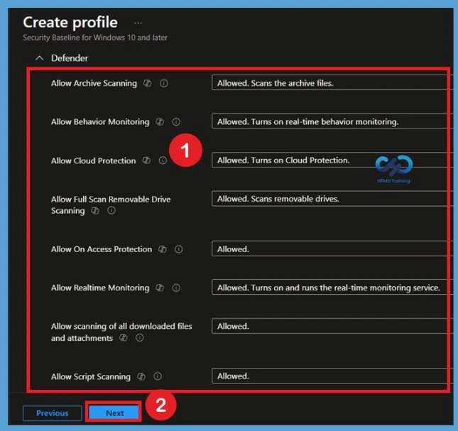 Create and Manage Windows Security Baselines in Microsoft Intune for Enhanced Endpoint Protection 8 Create and Manage Windows Security Baselines in Microsoft Intune for Enhanced Endpoint Protection -Fig.7