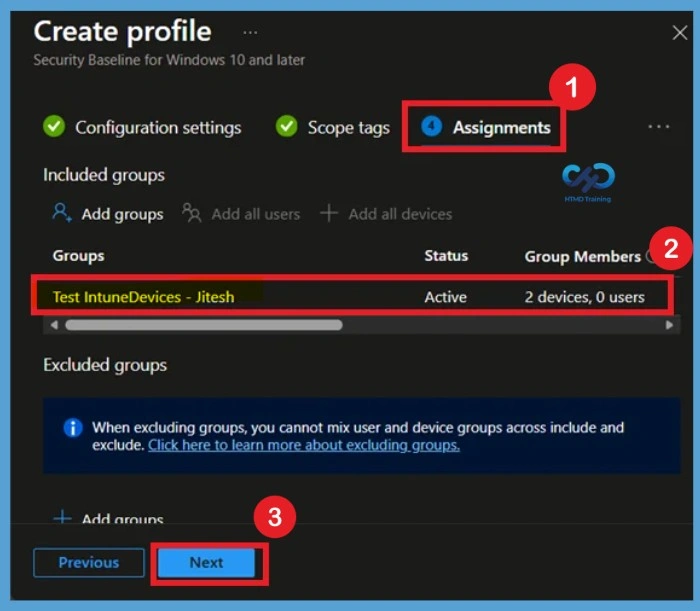 Create and Manage Windows Security Baselines in Microsoft Intune for Enhanced Endpoint Protection 10 Create and Manage Windows Security Baselines in Microsoft Intune for Enhanced Endpoint Protection -Fig.9