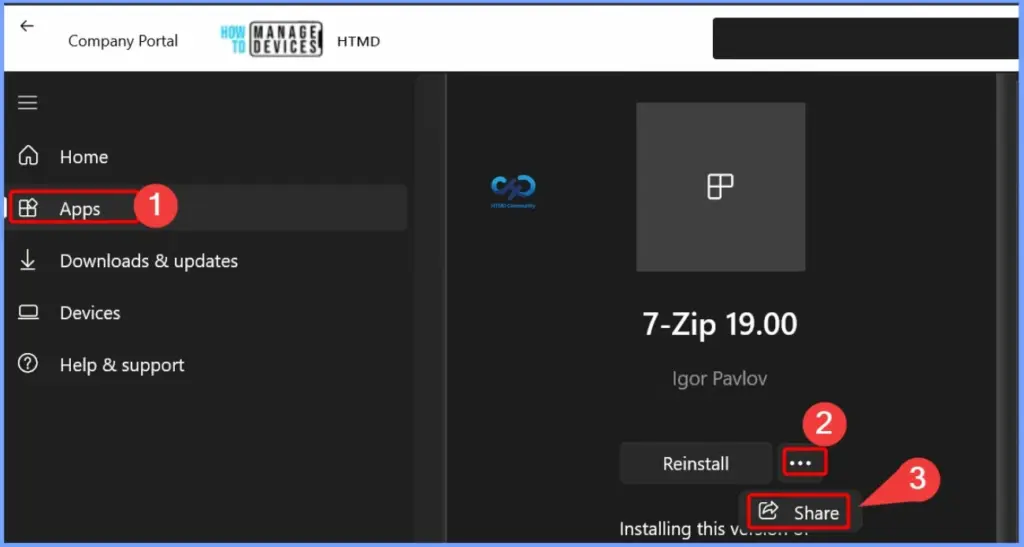 Quickly Share Company Portal Apps with Direct Links for Faster App Access 4 Quickly Share Company Portal Apps with Direct Links for Faster App Access - Fig.3