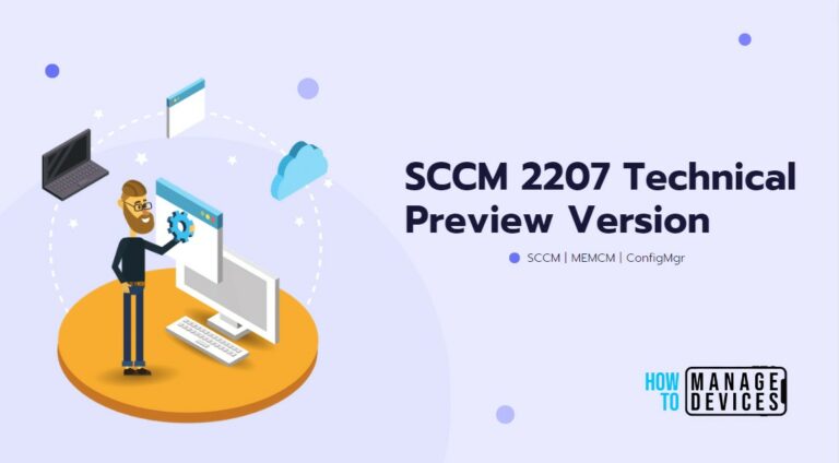 SCCM 2207 Technical Preview New Features-