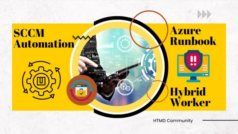 SCCM Automation using Azure Runbook Hybrid Worker Main