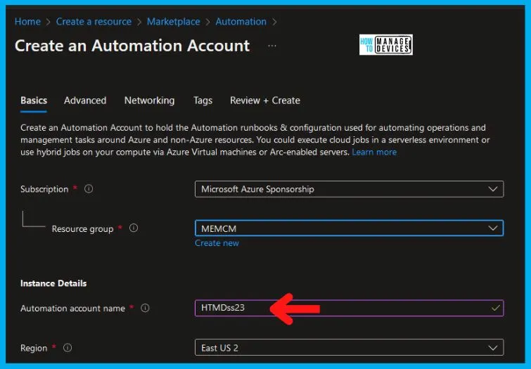 SCCM Automation using Azure Runbook Hybrid Worker 4