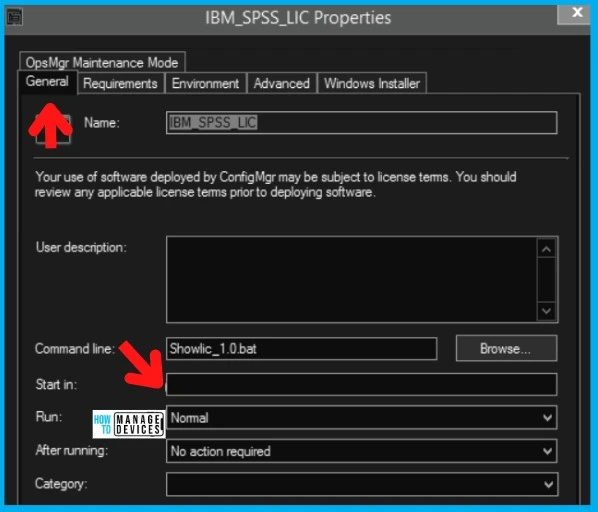 SCCM to Collect License Details Of IBM SPSS by using SHOWLIC.EXE