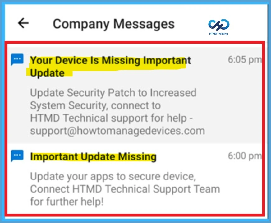 Send Custom Notifications to Android and iOS Devices to Improve User Communication using Intune -Fig.12