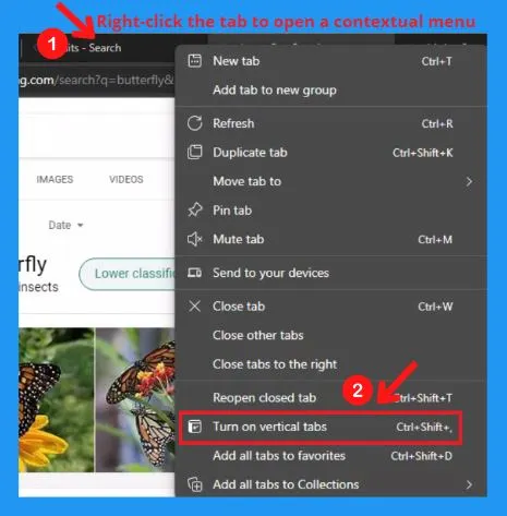 Microsoft Edge Tabs Detailed Review | 5 Easy ways to open a new tab in the Edge browser | Microsoft Edge settings 24