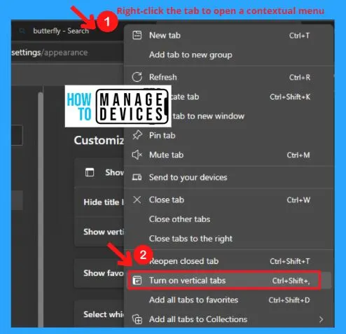 Microsoft Edge Tabs Detailed Review | 5 Easy ways to open a new tab in the Edge browser | Microsoft Edge settings 28