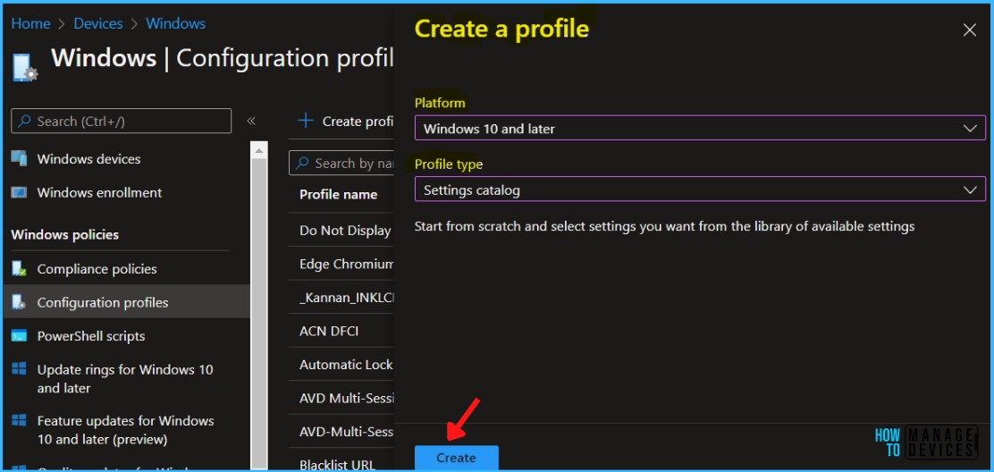 Azure AD LAPs using Intune Settings Catalog for Windows 11 2