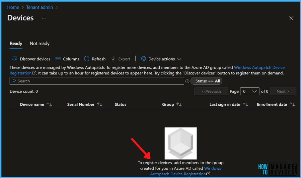 Windows Autopatch Device Registration