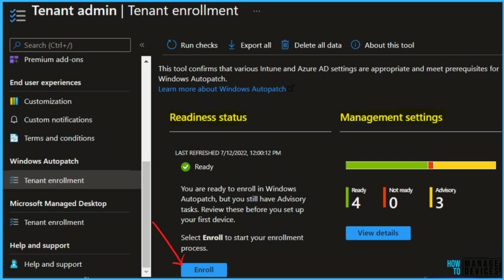 Select Enroll - Windows Autopatch Implementation Setup Guide 6