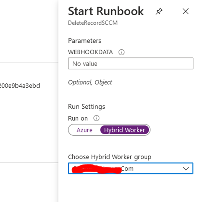 SCCM Automation using Azure Runbook Hybrid Worker 9