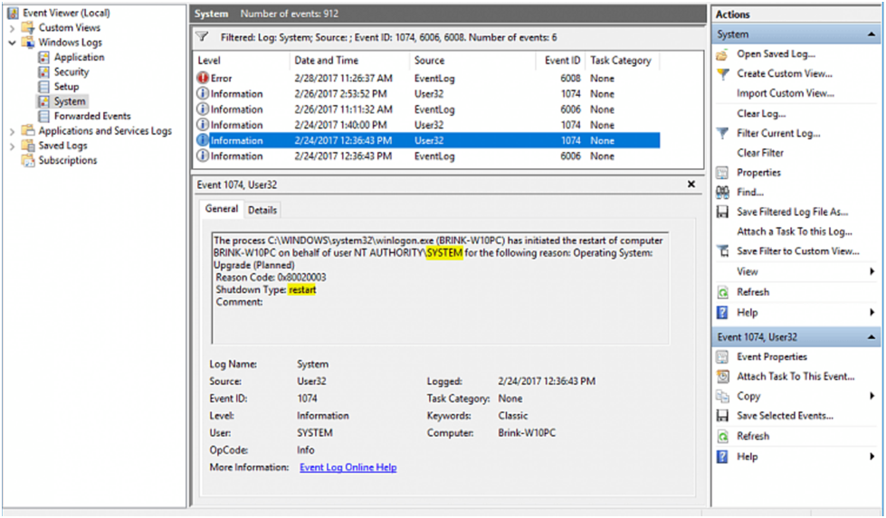 Reboot the VM from Azure Portal Vs Operating System 4