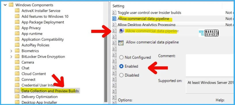 Allow commercial data pipeline Group Policy Setting is Going away | EU Data Boundary 1