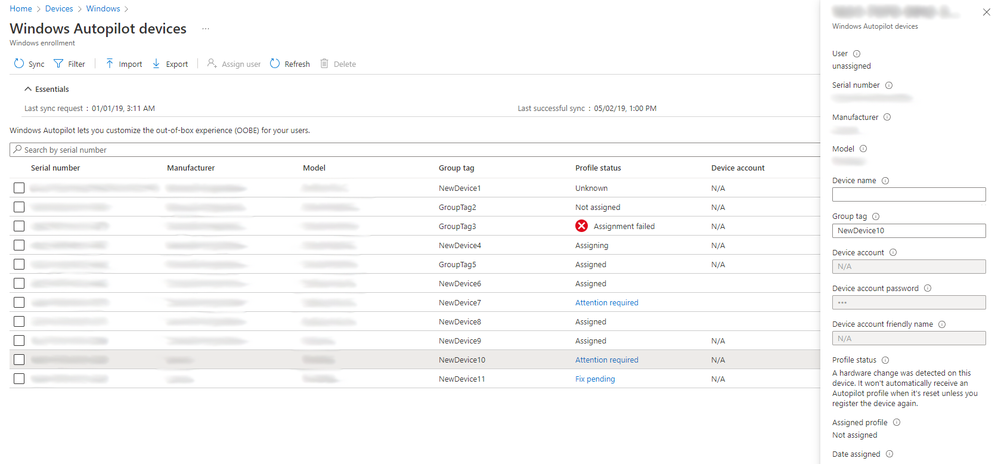 Return of key functionality for Windows Autopilot sign-in and Deployment Experience - Credit Microsoft Intune Support Team