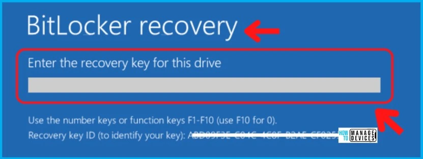 Bitlocker Recovery key Screen Prompt Issues Error 0x800f0922 after installing August Patch KB5012170