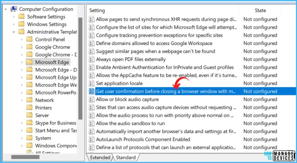 Enable Warning Prompt on Closing Multiple Tabs In Microsoft Edge 1