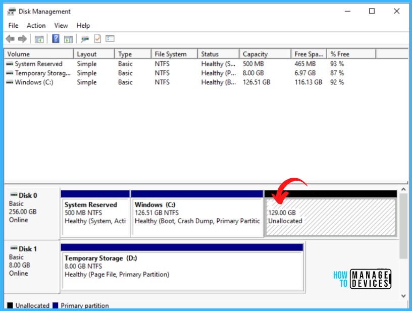 Expand Volume - Resize Azure VM Disk Storage without Downtime 9