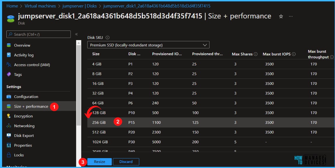 Resize Azure VM Disk Storage Without Downtime HTMD Blog