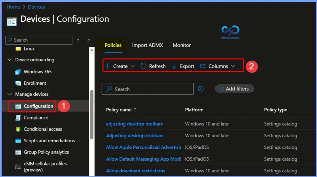Complete Guide to Export Intune Device Configuration Profiles 3 Complete Guide to Export Intune Device Configuration Profiles - Fig.2