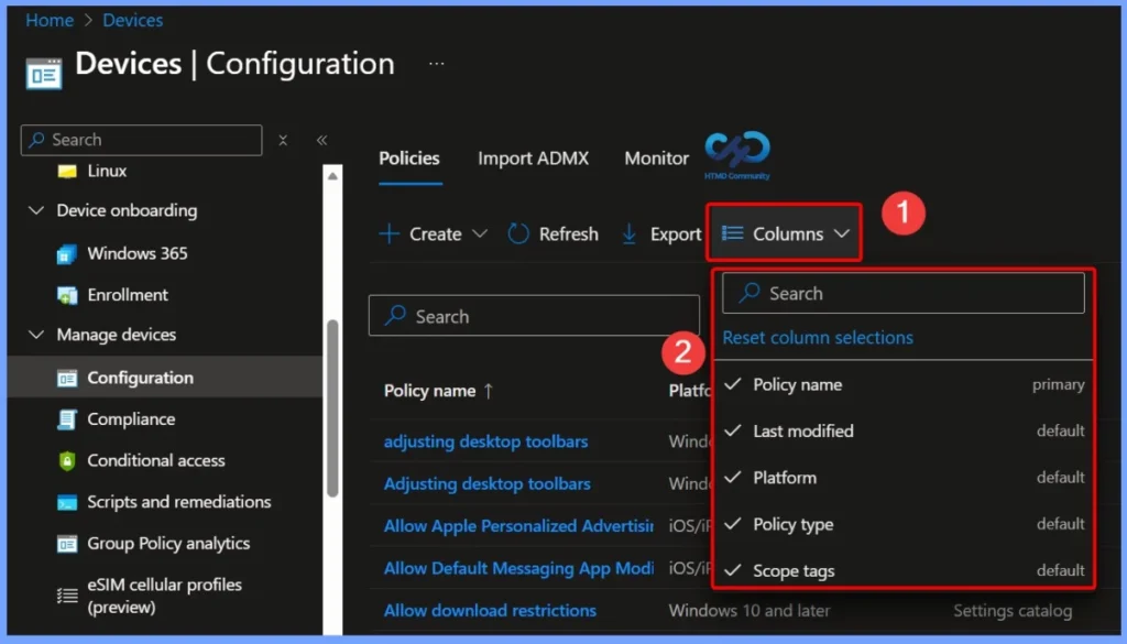 Complete Guide to Export Intune Device Configuration Profiles 4 Complete Guide to Export Intune Device Configuration Profiles - Fig.3