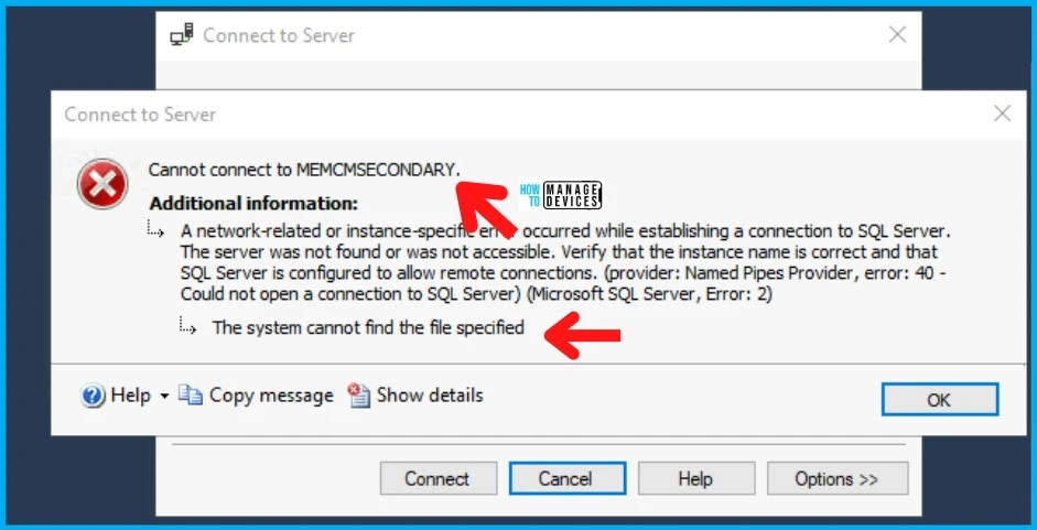 FIX Error 0x87d20002 SCCM Secondary Server Upgrade 4