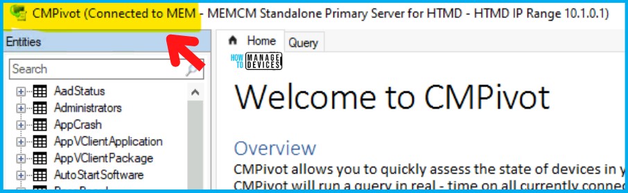 FIX Unable to Run CMPivot Issue SCCM Interoperability Mode 7