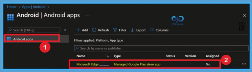 Configure Android Managed Google Play Apps to Simplify App Management using Intune 8 Configure Android Managed Google Play Apps to Simplify App Management using Intune -Fig.7