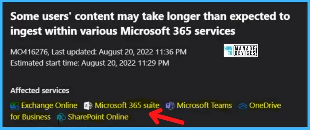 Outlook SharePoint Teams Search Issue Microsoft 365 1