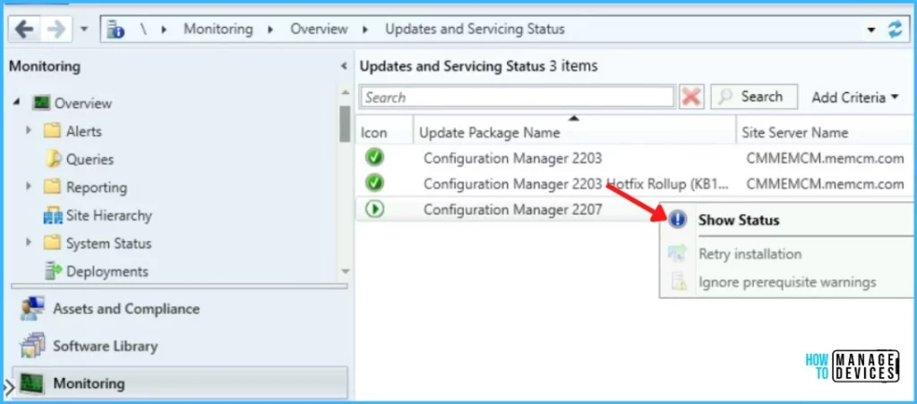 Verification - SCCM 2207 Upgrade Step by Step Guide | New Features 12