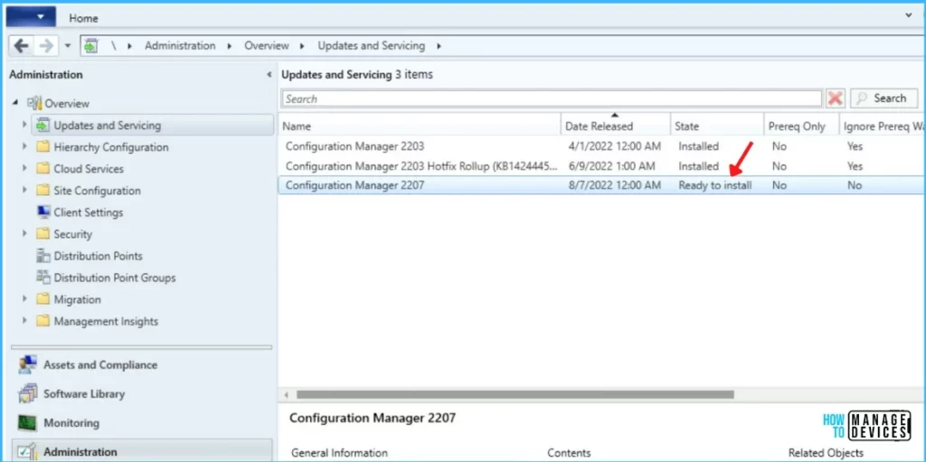 Download ConfigMgr Version 2207 - SCCM 2207 Upgrade Step by Step Guide | New Features 2