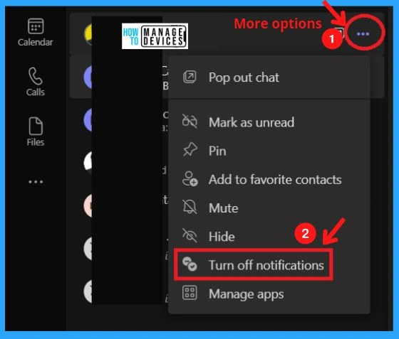 Manage Microsoft Teams Notifications Settings | Activity Feeds 21