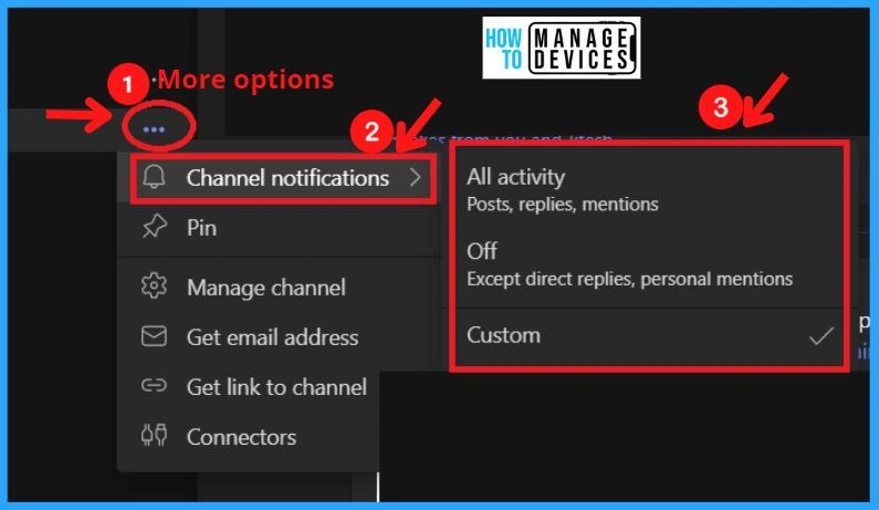 Manage Microsoft Teams Notifications Settings | Activity Feeds 23