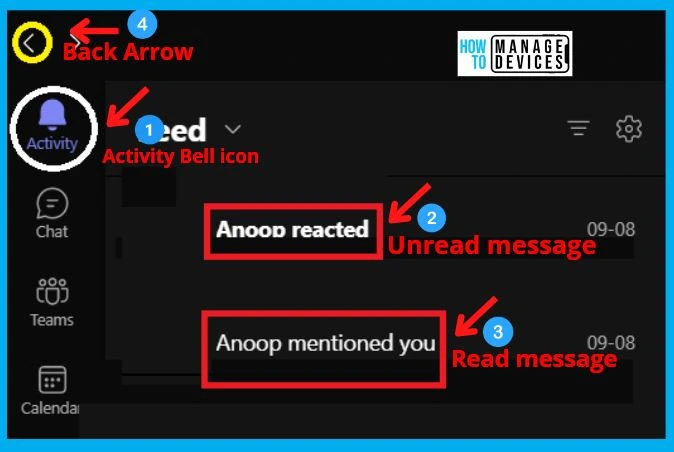 Manage Microsoft Teams Notifications Settings | Activity Feeds 26