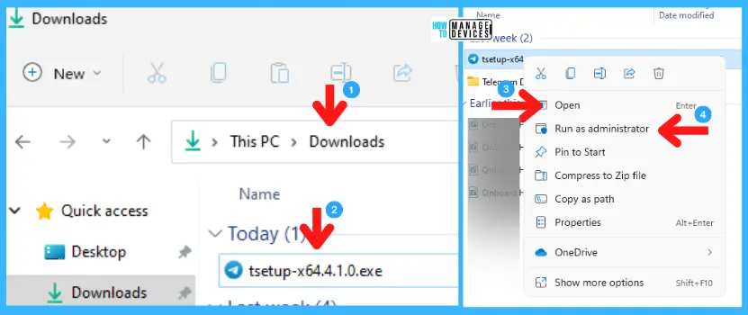 Best ways to use Telegram Messaging App in Windows 11 - Download Folder -fig. 3