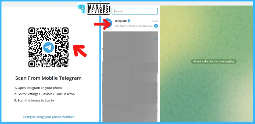 Best ways to use Telegram Messaging App in Windows 11 - QR Login -fig.12