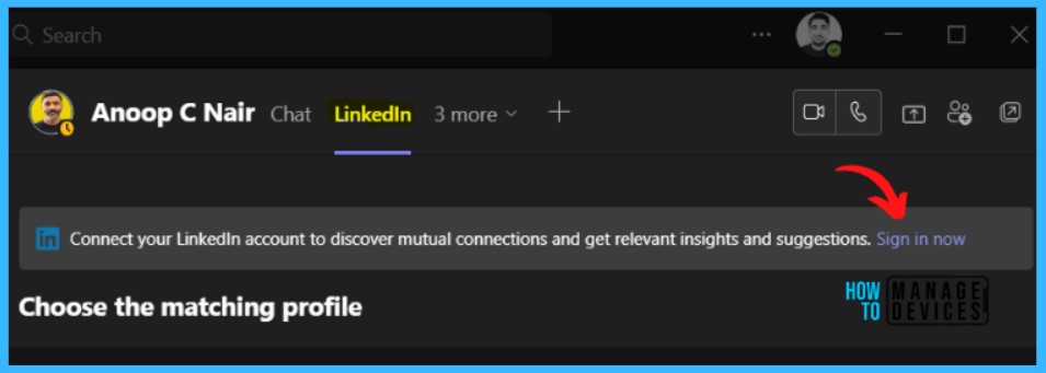 LinkedIn Integration - Top Features In Microsoft Teams July Update 1