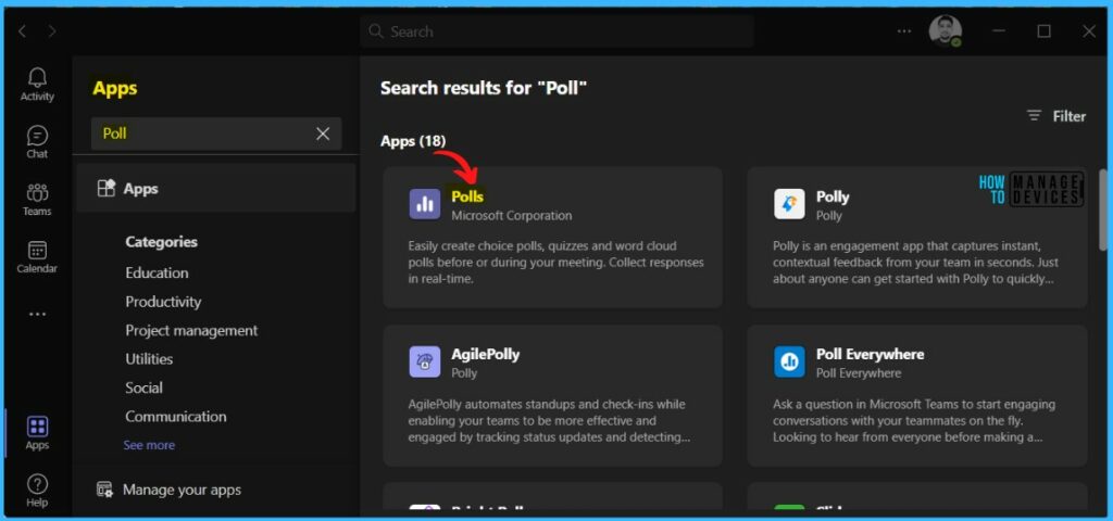 Switch from Microsoft Forms to Poll in Teams - Top Features In Microsoft Teams July Update 3